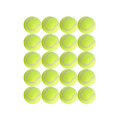 Dog Tennis Balls 20 Pack Pet Tennis Ball for Small Dogs Premium Fetch Toy Non-Toxic Non-Abrasive Material