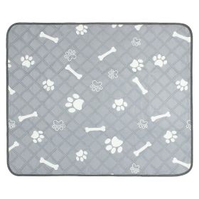 2Pcs Washable Pet Pee Pads For Puppy Kittens Dogs Cats Reusable Potty Mats Machine Washable Pet Training Pads Non-Slip Waterproof Absorbent Dog Crate (Option: 2PcsPetPeePads(L))