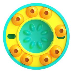 Dog Puzzle Food Feeder Slow Feeding Bowl Interactive Toy Dog Treat Dispensing Toy for IQ Training Mental Enrichment For Small Medium Large Dog Cat (Option: DogPuzzleToy(Blue))