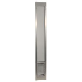 Fast Fit Pet Patio Door (Color: Mill, Size: Medium)
