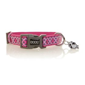 Neoprene Dog Collar Toto (Color: Pink, Size: Extra Small)