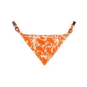 Unbugz-It Bandana (Color: Abstract Orange, Size: Large)