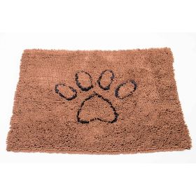 Dirty Dog Door Mat (Color: Brown, Size: Medium)