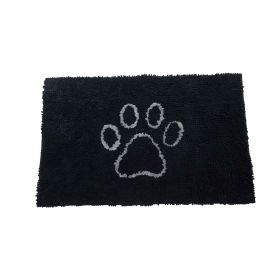Dirty Dog Door Mat (Color: Black Hue, Size: Large)