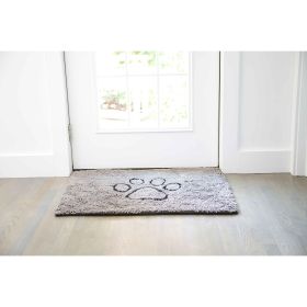 Dirty Dog Door Mat (Color: Grey, Size: Large)