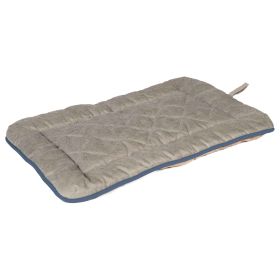 Chenille Pet Sleeper Cushion (Color: Grey/Blue, Size: Extra Small)