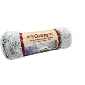 Chill Kuzzi FIR Blanket (Color: Grey, Size: Large)