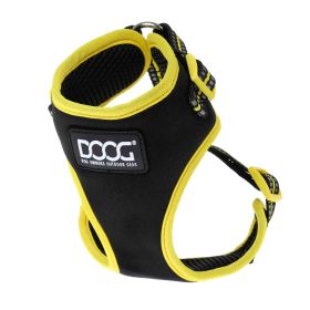 Neoflex Dog Harness Bolt Neon (Color: Black/Yellow, Size: Small)