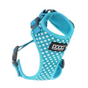 Neoflex Dog Harness Snoopy (Color: Light Blue/White Polka Dot, Size: Medium)