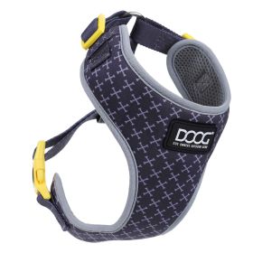 Neoflex Dog Harness Odie (Color: Black/Purple/Yellow, Size: Extra Small)
