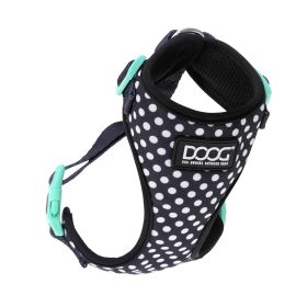 Neoflex Dog Harness Pongo (Color: Black/White Polka Dot, Size: Large)