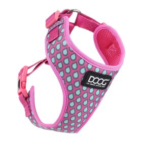 Neoflex Dog Harness Luna (Color: Pink/Blue, Size: Small)