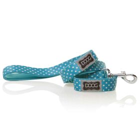 Neoprene Dog Leash Snoopy (Color: Blue/White Polka Dot, Size: Large)