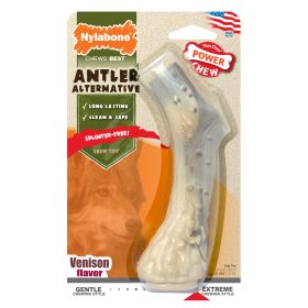Power Chew Antler Alternative Dog Chew Toy (Size: Medium)