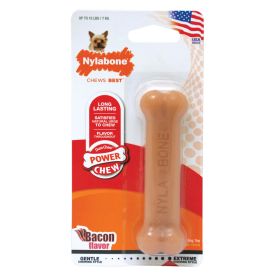 Power Chew Bacon Chew Toy (Size: Petite)