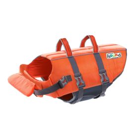 Dog Life Jacket (Color: Orange, Size: Extra Large)