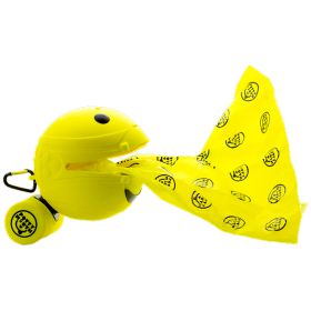 Portable Hygienic Pooper Scooper (Color: Yellow, Size: Medium)
