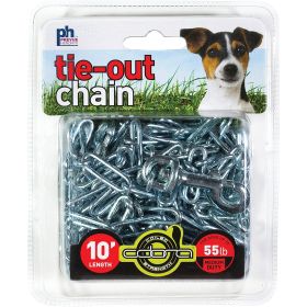 Prevue Pet Products Tie-out Chain Medium Duty (Size: 10 foot)