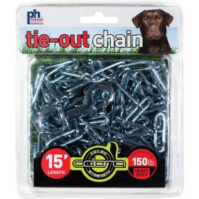 Prevue Pet Products Tie-out Chain Heavy Duty (Size: 15 foot)