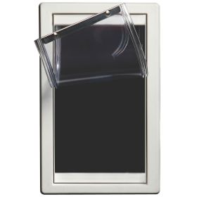 Screen Guard Pet Door (Color: White, Size: Extra Large)