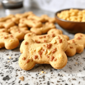 Roscoe & Stella's All-Natural Cookies & Treats (Flavor: Bacon & Cheddar, Size: Mini-Bone Treats)