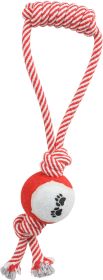 Pull Away' Rope And Tennis Ball (sku: DT2RD)