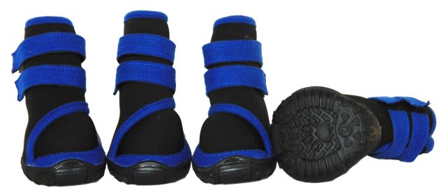Performance-Coned Premium Stretch Supportive Pet Shoes - Set Of 4 (Size: Large)