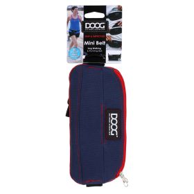 Mini Running Belt (Color: Navy/Red, Size: Mini)