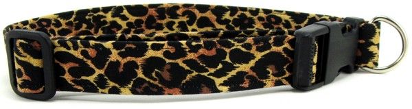 Leopard Spots Dog Collar (Size: X-Small)