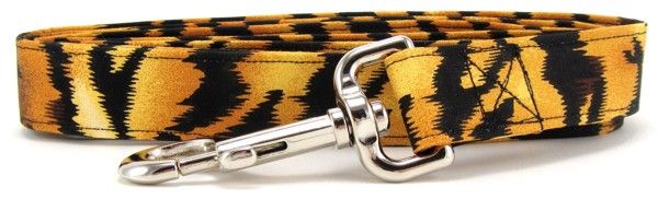 Tiger Stripes Dog Leash (Size: X-Small)
