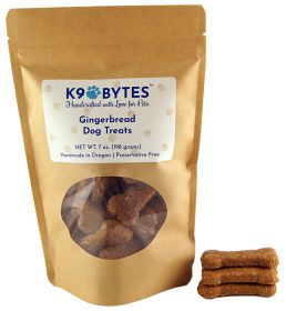 Gingerbread Dog Treats (Size: 7 oz)