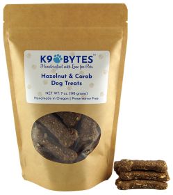 Hazelnut Carob Dog Treats (Size: 7 oz)