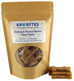 Oatmeal Peanut Butter Dog Treats (Size: 7 oz)